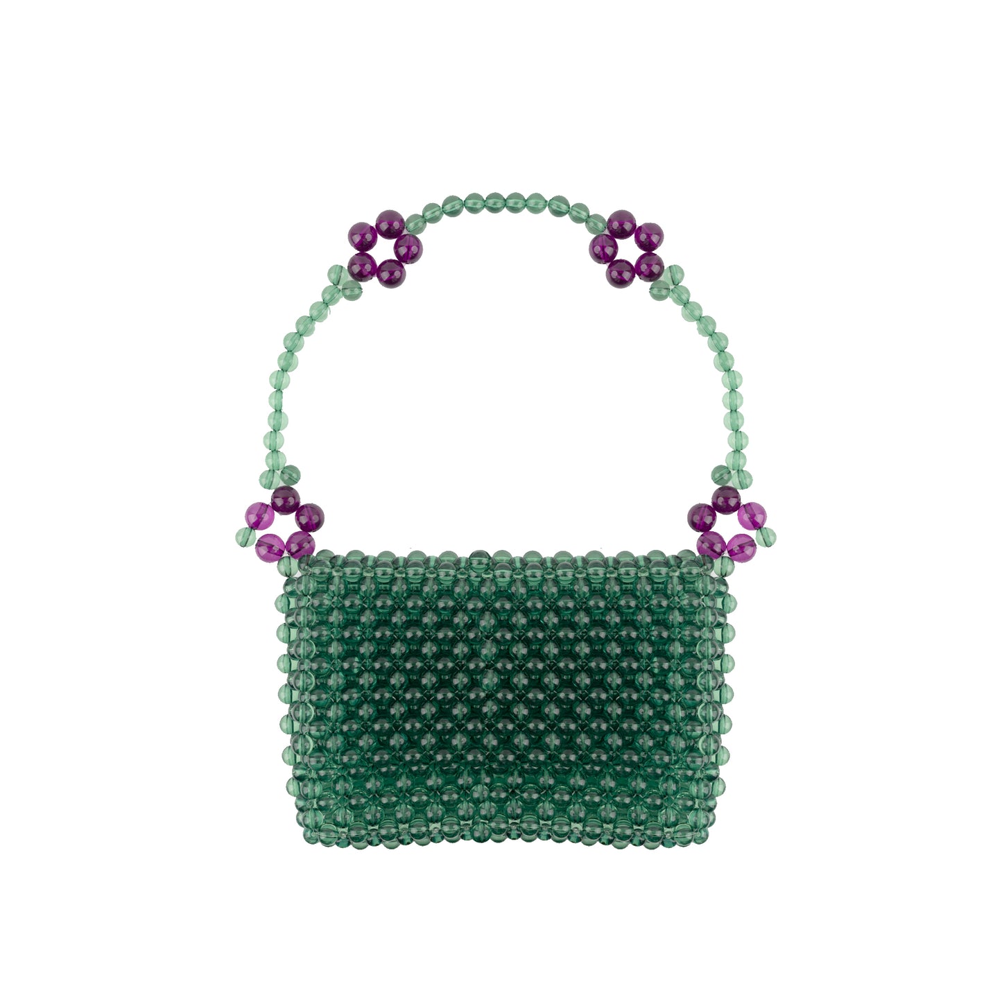 BORSA BEADS GREEN