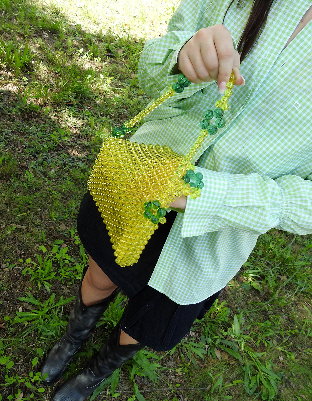 BORSA BEADS YELLOW