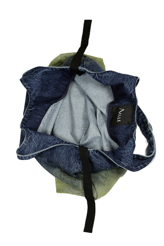 BORSA SHOPPER DENIM TIE DYE