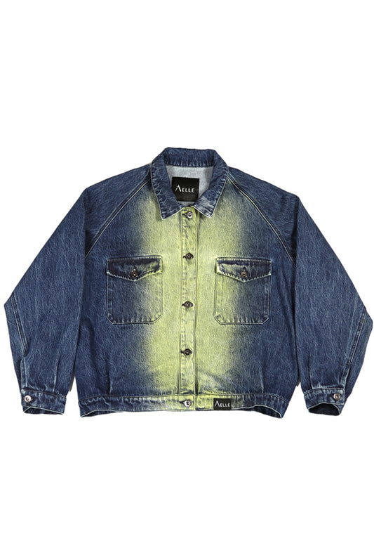 GIACCA DENIM TIE DYE