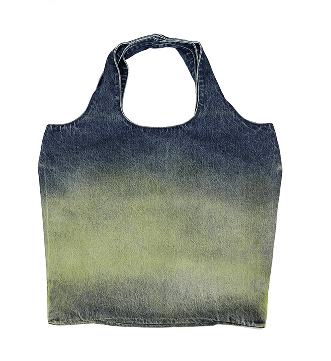 BORSA SHOPPER DENIM TIE DYE