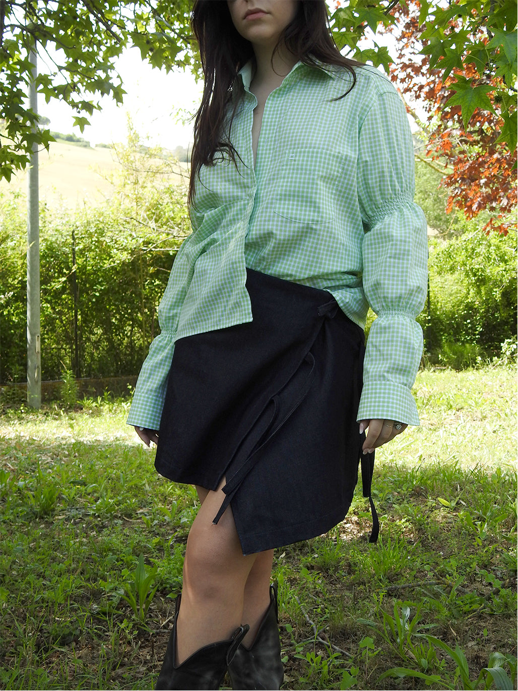 CAMICIA SARAH LIME